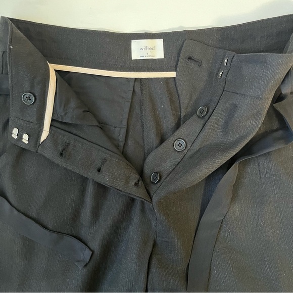 ARITZIA WILFRED ALLANT LINEN BLEND PANTS SIZE 4 - Picture 6 of 11